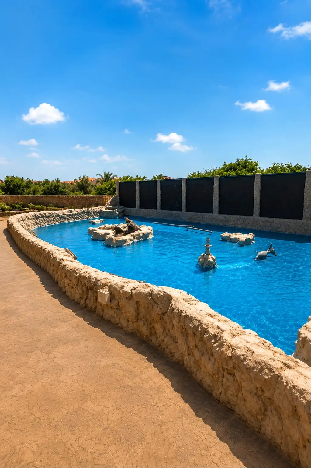 لاند سكيب وبحيرات مائية